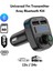 C1 Araç Fm Transmitter Type-C Bluetooth Araç Kiti USB Mp3 Sd Kart Çakmaklık Girişli Oto Müzik Çalar 1