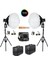 YNLUX100-RGB LED Işık 2'li Lantern Softbox Set 1