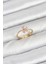 Pirinç Gold Renk Pembe Kelebek Kadın Yüzük - PRT3500EB09042 1