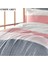 Stripe Gri Çift Kişilik Nevresim Takımı 200X220 cm 2