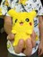 Pikachu Figürlü Peluş Anahtarlık 10-12 cm 1