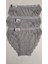 Işık Bikini-Külot- 12 Adet -Gri 3