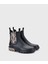 W10333 Rock Black Zebra Siyah Kadın Yağmur Botu 2