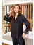 Kadın Siyah Pijama Takımı 26358 2