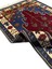 El Dokuma Az Hatalı Yahyalı Halısı 78X130 Bordo Lacivert Kök Boya 4