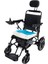 Akülü Tekerlekli Sandalye | Katlanabilir Alüminyum Gövde, Manuel Yatar Sırtlık CR-6012 Lux 6