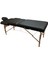 Masaj Masası Siyah | Ahşap Ayaklı, Ayarlanabilir Yükseklik, Taşıma Çantalı GM-201 2