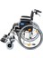 Tekerlekli Sandalye | Wc Özellikli, 50 cm Oturum Genişliği, Refakatçi Frenli, Çelik Gövde DM-550 4