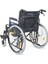 Tekerlekli Sandalye Titanyum | 55 cm Geniş Oturum, Çift Makaslı Çelik Gövde, DM-312 6