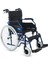 Tekerlekli Sandalye Lacivert | 45 cm Oturma Genişliği, Alüminyum Gövde, Refakatçi Frenli, Sırt Kırılmalı DM-321 1