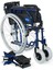 Tekerlekli Sandalye Lacivert | 45 cm Oturma Genişliği, Alüminyum Gövde, Refakatçi Frenli, Sırt Kırılmalı DM-321 8