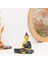 Buddha Temalı Gold Siyah Tealight Mumluk 1