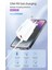 33W Gan Beyaz Seyahat Hızlı Şarj Aleti + Type-C Den Type-C Kablo RP-CG33CW 1