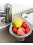 Çelik Kare Evyeler Için Mutfak Lavabo Süzgeci Sebze Yıkama Lavabo Çöp Sepeti 2