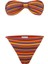Renkli Stripe Starplez Bikini 1