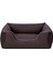 Zengezur Pet Comfort Alpha Köpek Yatağı Kahverengi W Mor Biye M 80X65CM 1