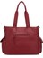 Barcelona Büyük Shopper Çok Cepli Uzun Askılı Kadın Omuz ÇANTASI1927 Bordo 3