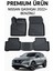 Nissan Qashqai 2022+ Benzinli Uyumlu 3D Oto Paspas Premium 4