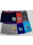 Erkek Çocuk Baskılı 6'lı Paket Pamuklu Boxer 1