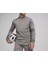 Teamfinal Training 1/4 Zip Erkek Futbol Antrenman Uzun Kollu Üst 65855113 Gri 3