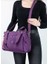 Kipling Kadın Çanta Mor Suni Deri Su Geçirmez Ergonomik Tasarım ile Şık Kullanım 3