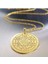 24 Ayar Has Altın Kaplama Hz.süleyman Mührü 1