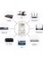100 Adet - RJ45 Konnektör Network Cat5 Cat6 Jak Jack Ethernet Uç 2