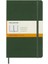 Sert Kapak Çizgili Defter L Boy 13X21 Cm. 192 Sayfa Mersin Yeşili 1