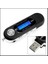 8 Gb Usb 2.0 Mini Lcd Flash Sürücü Mp3 Müzik Çalar Fm Radyo (Siyah) (Yurt Dışından) 8