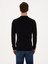 Erkek Lacivert Regular Fit Pamuk Karışımlı Polo Yaka Basic Triko Kazak 50318673-VR033 12