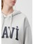 Mavi Logo Baskılı Kapüşonlu Gri Sweatshirt 1600361-34322 10