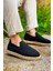 Madrid Premium Triko Erkek Espadril Siyah 1