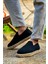Madrid Premium Triko Erkek Espadril Siyah 3