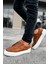 Thorn Kalın Taban Bağcıklı Erkek Sneaker Taba 3