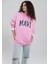 Mavi Logo Baskılı Kapüşonlu Pembe Sweatshirt 1600361-71038 11