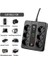 6 Adet Akıllı Priz Akım Korumalı,5 USB ve 1 Type-C Pd 20W Bağlantılı 2 Metre Kablolu 5