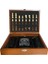 Ahşap Kutulu Satrançlı Matara Seti ALK37 2
