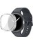 Samsung Galaxy Watch 8 44MM ile Uyumlu Kasa ve Ekran Koruyucu 360 Tam Koruma Silikon Kılıf 1