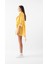 Clemente Kapüşonlu Ayarlanabilir Beli Büzgülü Katlamalı Kol Mont Sarı 1