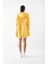 Clemente Kapüşonlu Ayarlanabilir Beli Büzgülü Katlamalı Kol Mont Sarı 3