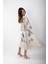 Peştemal Bornoz Pareo Pamuklu Plaj Mercan Hayat Ağacı Desenli 1 Adet Unisex Beachwear Kimono Kaftan 8