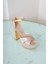 Koşma Garantili Ten Saten 13 cm Platform Topuklu Kadın Abiye Ayakkabı 6