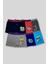 Çocuk Boxer 6'lı Paket Düz Dokuma Kumaş Erkek Çocuk İçin Rahat Tasarım 1