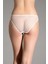 Kadın Dantelli Transparan Ekru Slip Külot C9T1N0O3363 4