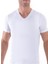 Erkek Aura Siyah Kısa Kol V Yaka T-Shirt 9508 5