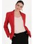 Corinta Mono Yaka Büyük Cepli Ceket Kırmızı 1