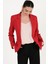Corinta Mono Yaka Büyük Cepli Ceket Kırmızı 2