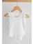 %100 Organik Pamuk 5li Beyaz Atlet Kolsuz Unisex Bebek Body Rahat Kullanım 2