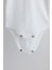 %100 Organik Pamuk 5li Beyaz Atlet Kolsuz Unisex Bebek Body Rahat Kullanım 4