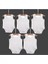 %100 Organik Pamuk 5li Beyaz Atlet Kolsuz Unisex Bebek Body Rahat Kullanım 6
